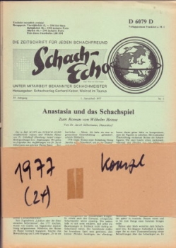 Schach-Echo 1977